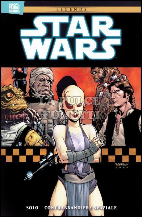 100% PANINI COMICS - STAR WARS - SOLO: CONTRABBANDIERE SPAZIALE - LEGENDS